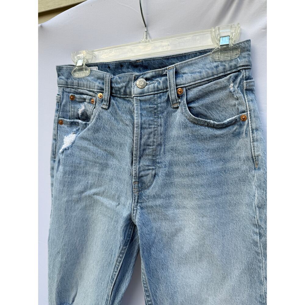 GAP Light Wash & Black High Waisted Straight Leg Jean Bundle Sz. 27/28 - Picture 9 of 14